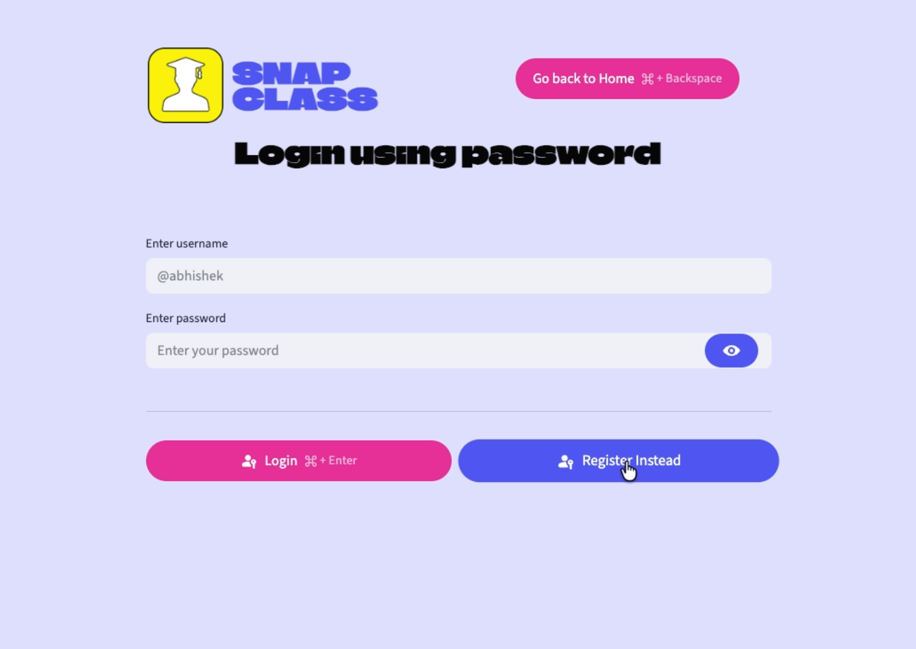 Login Portal