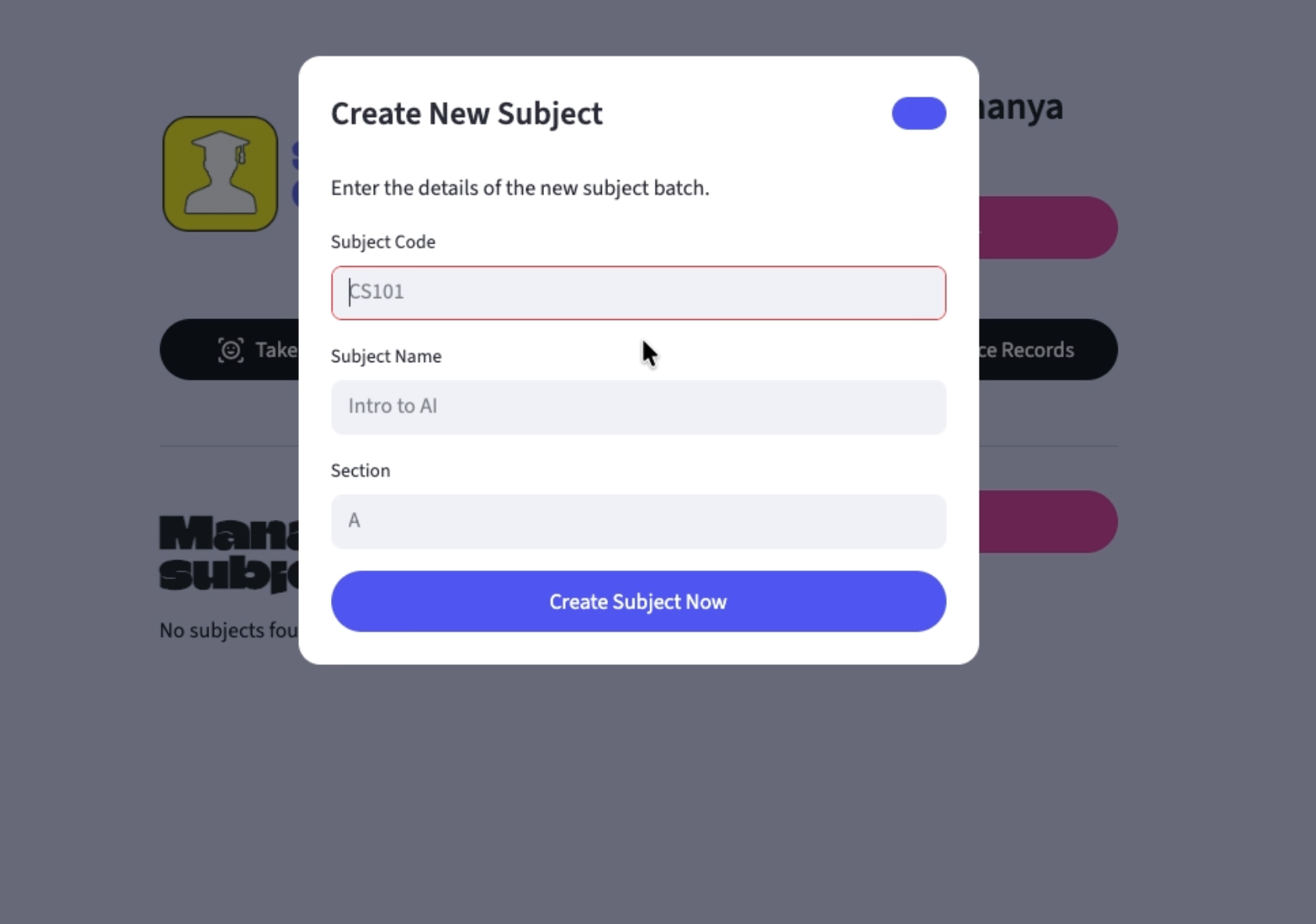 Create Course